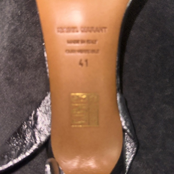 Isabel Marant Metallic Silver Heels - Picture 9 of 10